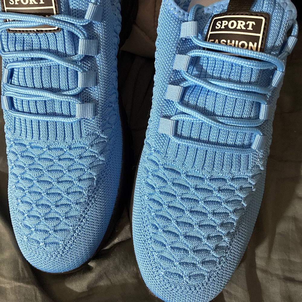 Sky Blue sport fashion sneakers
